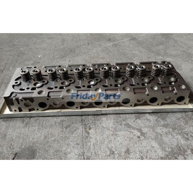 Culata completa con válvulas para motor S2200 para tractor Kubota M4000 inyección indirecta de FridayParts