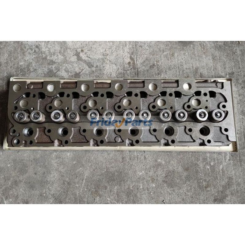 Culata completa con válvulas para motor S2200 para tractor Kubota M4000 inyección indirecta