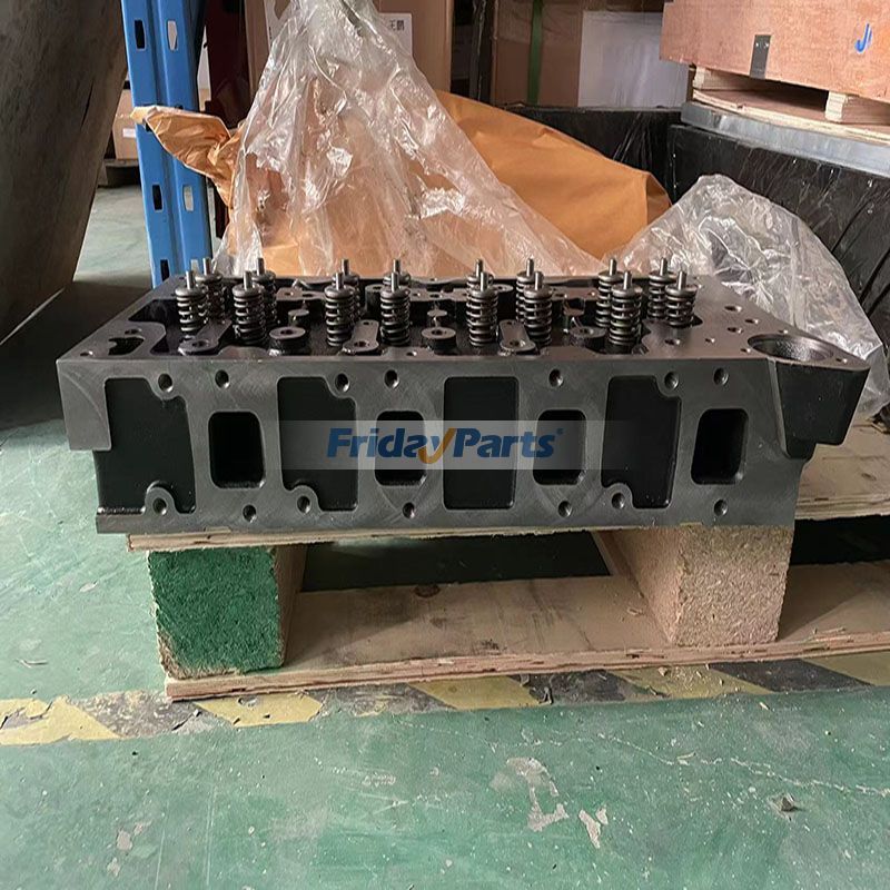 Culata completa con válvulas para motor 444 444-T1 444T1 para retroexcavadora JCB 3DX 3CX 4CX Para JCB