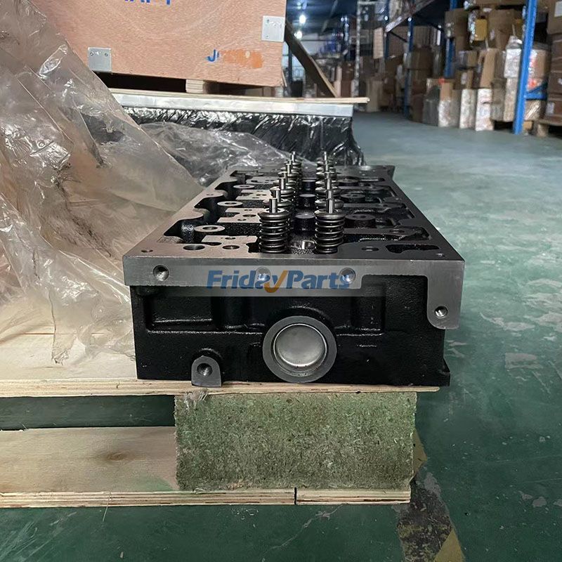 Culata completa con válvulas para motor 444 444-T1 444T1 para retroexcavadora JCB 3DX 3CX 4CX de FridayParts