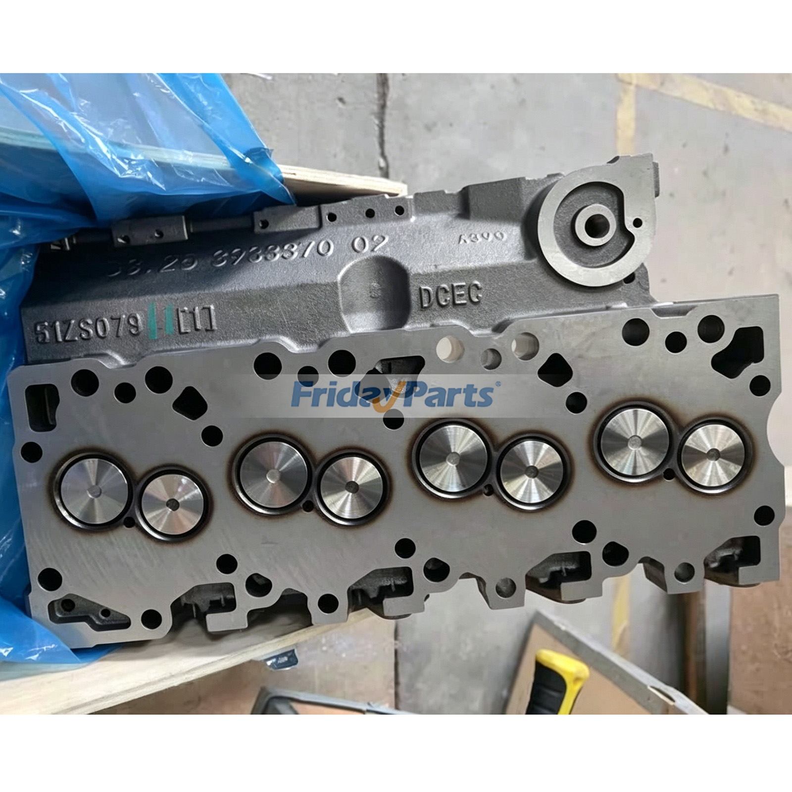 Cylinder Head Assembly 3968196 for Cummins Engine 4B3.9 6C8.3 B3.3 B4.5 ISB6.7 QSB4.5 QSB3.9 QSL9 QSB6.7