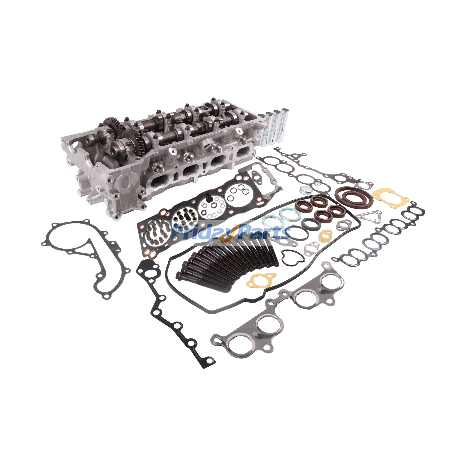 Cylinder Head Assembly Gasket Bolts Kit 11101-79266 for Toyota Engine 2RZFE 3RZFE Vehicle Tacoma 4Runner 2001-2004für Für Toyota