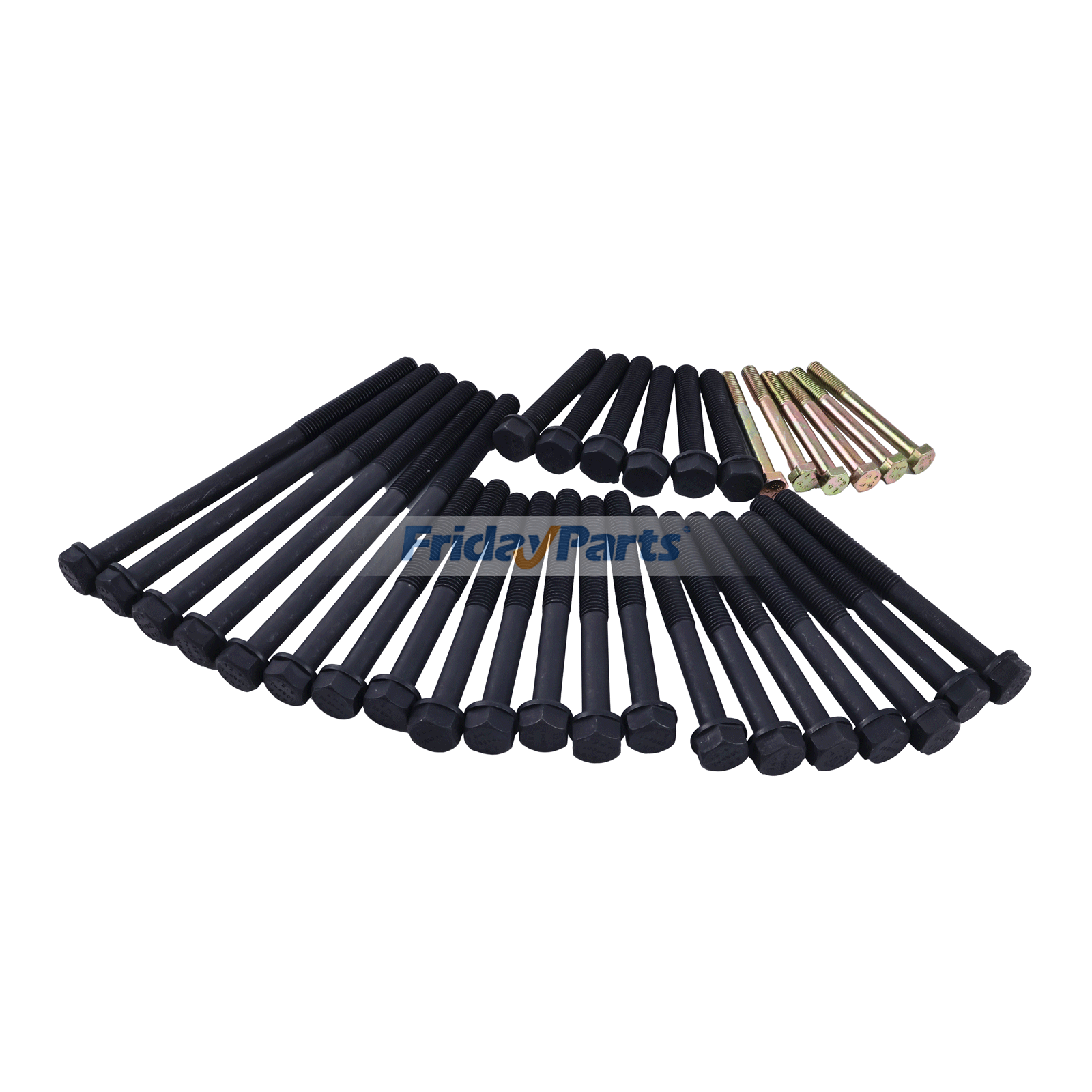 32 Pcs Cylinder Head Bolt Kit 3920781 3901221 3903939 3920779 for Dodge Ram 5.9 Cummins Engine 4B 4BT 6B 6BT 89-98 12V