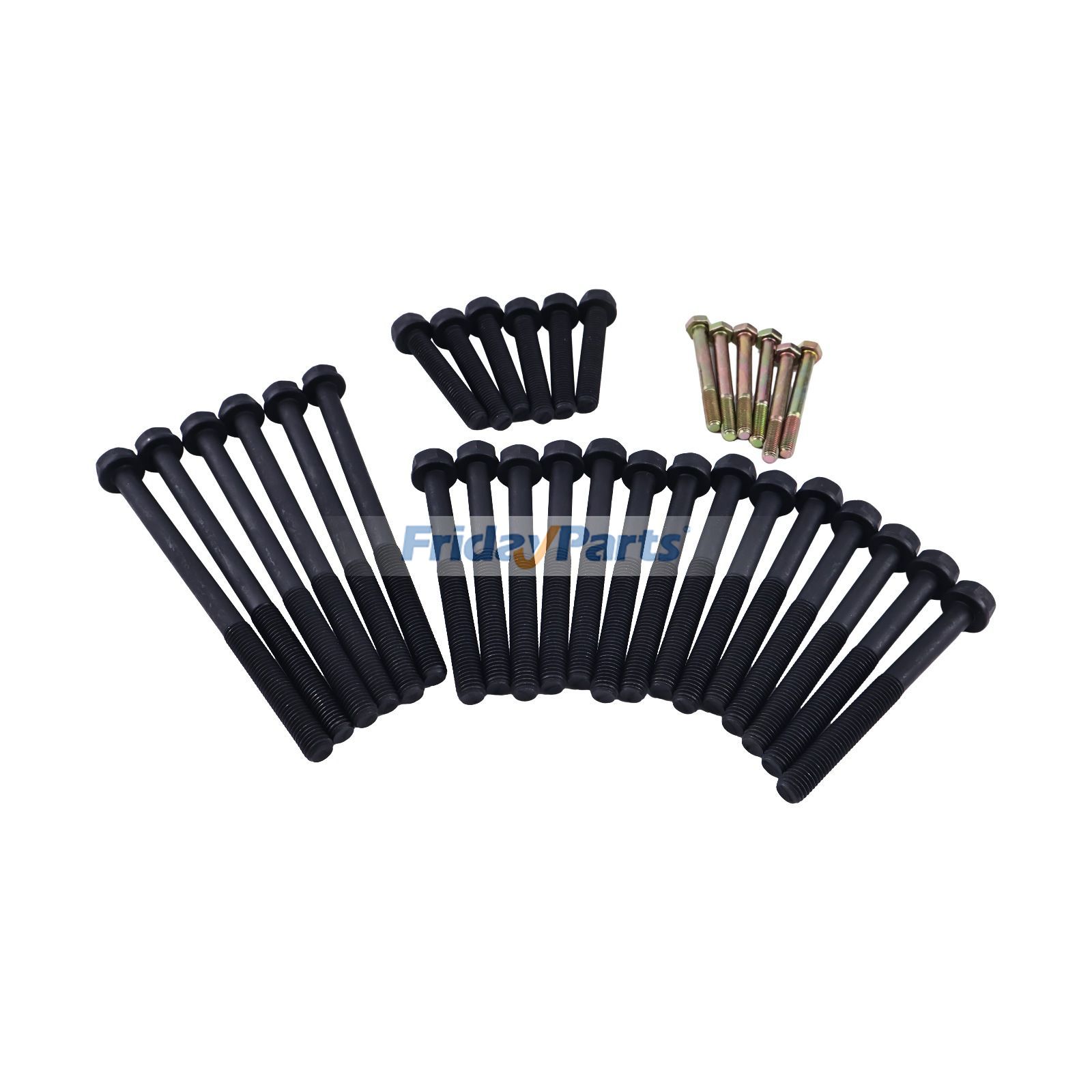 Kit de 32 pernos de culata 3920781 3901221 3903939 3920779 para Dodge Ram 5.9 Cummins Engine 4B 4BT 6B 6BT 89-98 12V Para Dodge