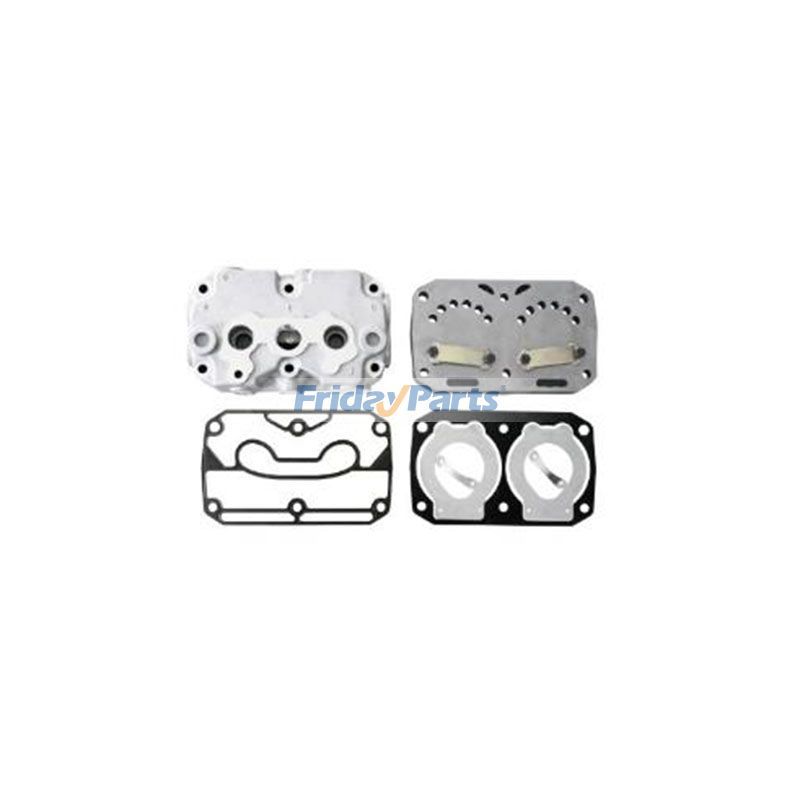 Zylinderkopf komplett des Druckluftbremskompressors 41211121 für Iveco Stralis 260S48 440S42 440S43 440S45 440S50