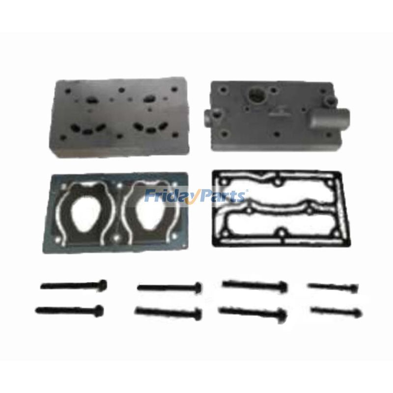 Culata completa de compresor de freno de aire 618DA3509002A para motor Hanma 618 628