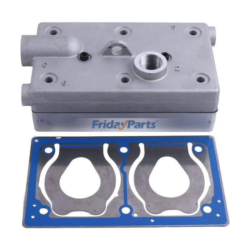 Culata de compresor completa 9125609202 para camión Howo A7 de FridayParts