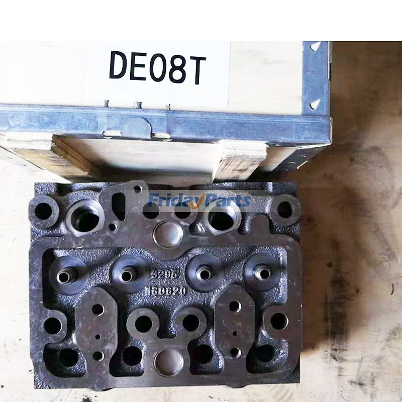 Complete Cylinder Head with Valves MEGA 250-III 250-V 300-V 200W-III 220LC-III 250LC-V 290LC-V 300LC-V for Engine,Excavator,Loader