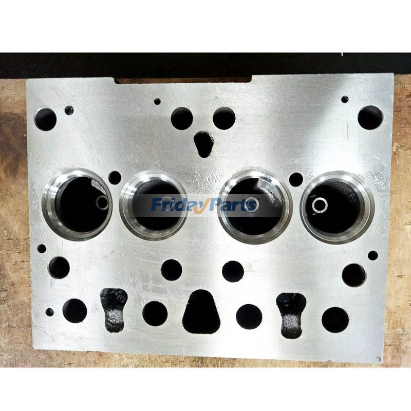 FridayParts Kompletter Zylinderkopf mit Ventilen für Komatsu Doosan Daewoo MEGA 250-V 300-V 300LC-7A 300LC-V 300LL
