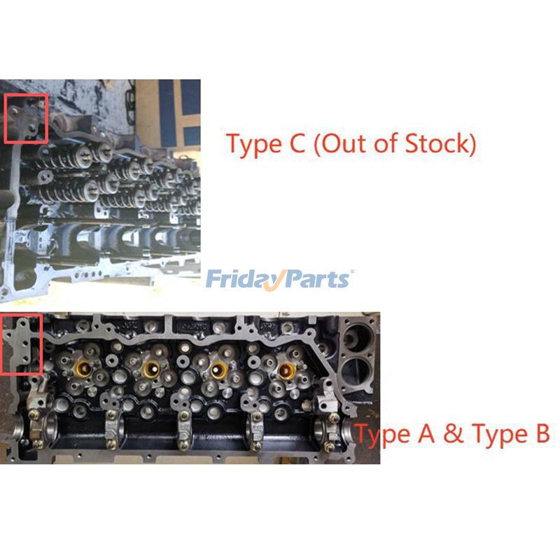 Engine,Excavator Complete Cylinder Head with Full Gasket Kit