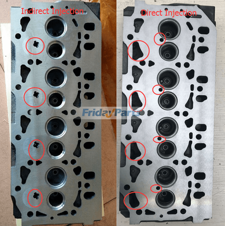 Culata para motor Komatsu 4D98 4D98E 4D98E-3 Para KOMATSU
