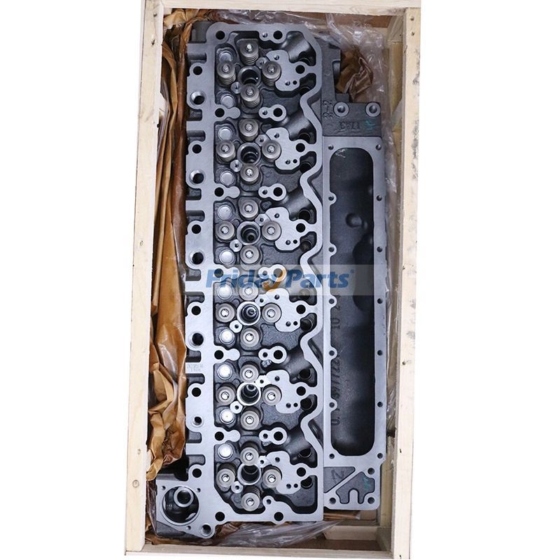 Culata completa con válvulas para motor 6D107 6D107-1 SAA6D107E-1 para Komatsu WA250-6 WA320-6 WA380-6 PC200-8 PC220LC-8 PC240LC-8 PC300-8