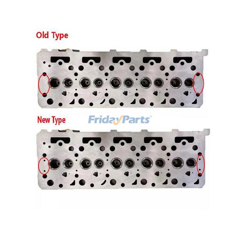 Culata completa con válvulas para tractor Kubota L4850 L4850DT GL-470 GL-46 Motor F2503 F2503-TB F2503-TB-IRMER-1-S1 F2503-DI F2503-T Para KUBOTA