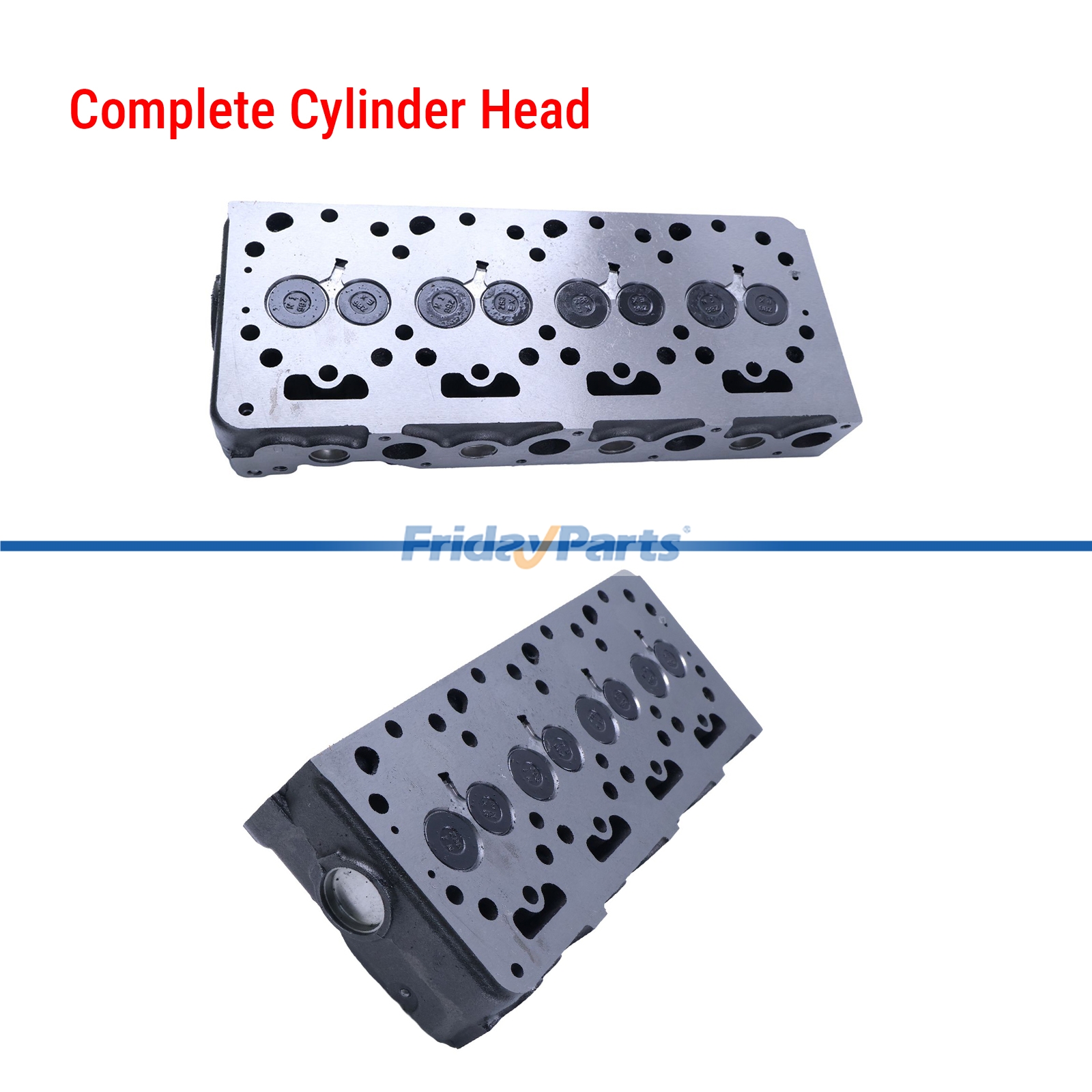 Culasse complète avec soupapes de FridayParts