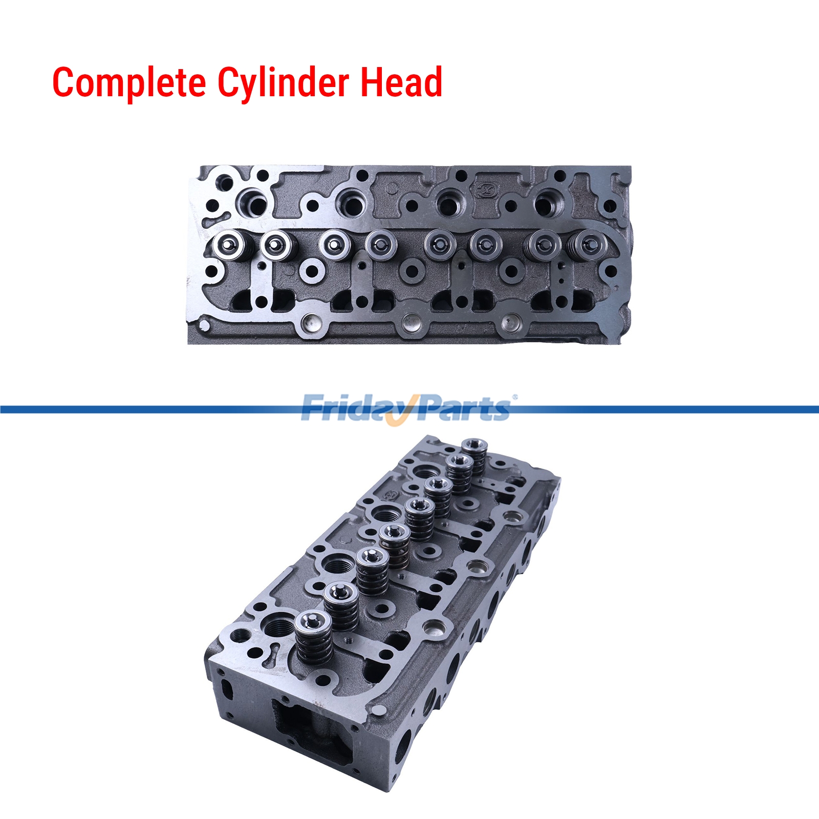 Culasse complète avec soupapes Pour KUBOTA