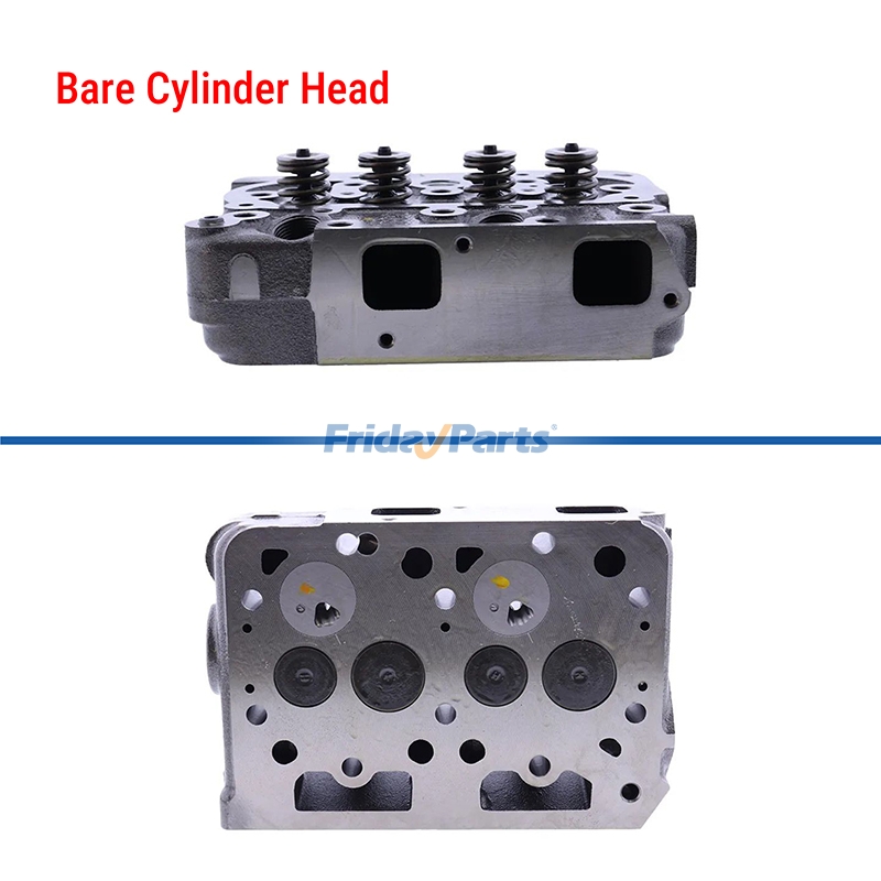 FridayPartsのフルガスケットキット付きシリンダーヘッド一式