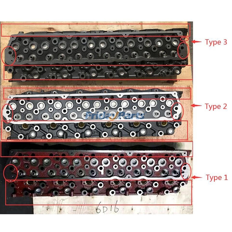 Cylinder Head for Excavator