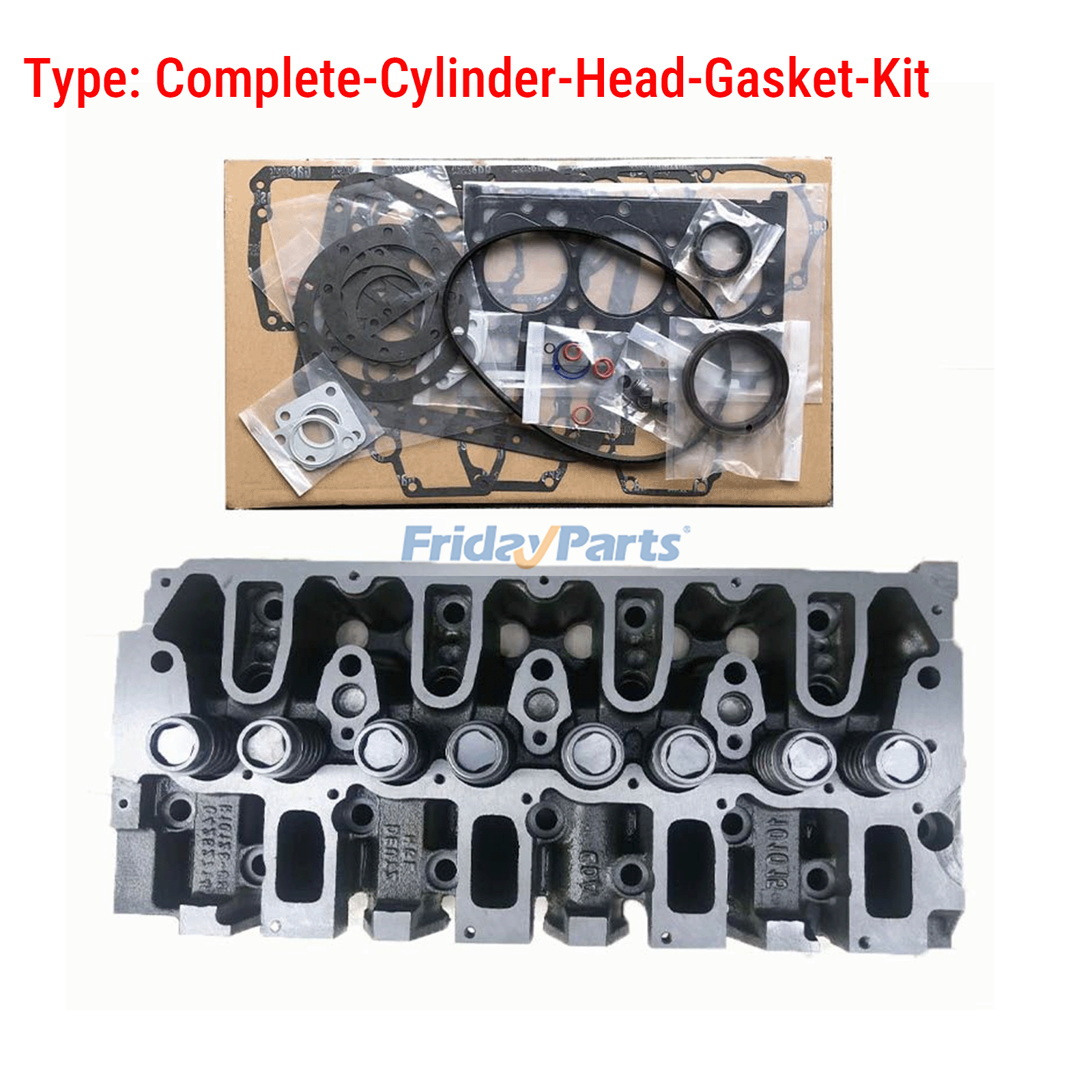 Compre Cabeçote de cilindro para escavadeira Volvo Engine D4D EC140 na FridayParts