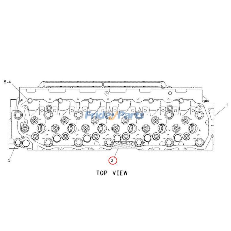 かみ 11040-0m600 Motor Parts Ga16-De Engine Cylinder Head for