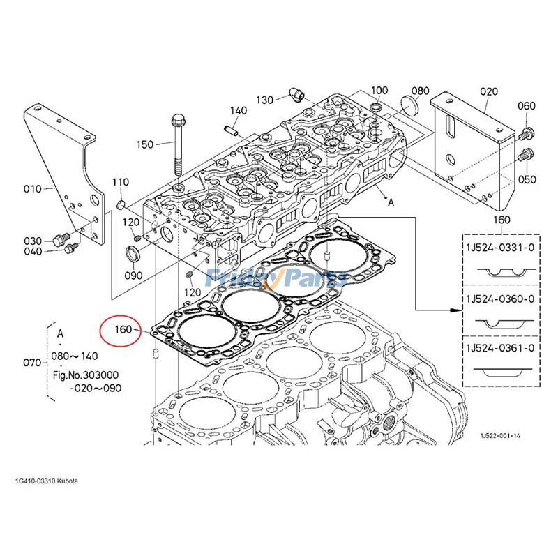 Cylinder Head Gasket for Engine,Tractor