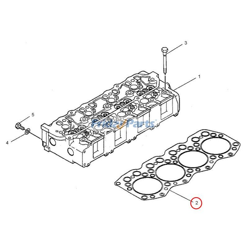 Junta de culata 2228330 para motor Caterpillar CAT 3064 Excavadora 311C 312C 314C Para CAT