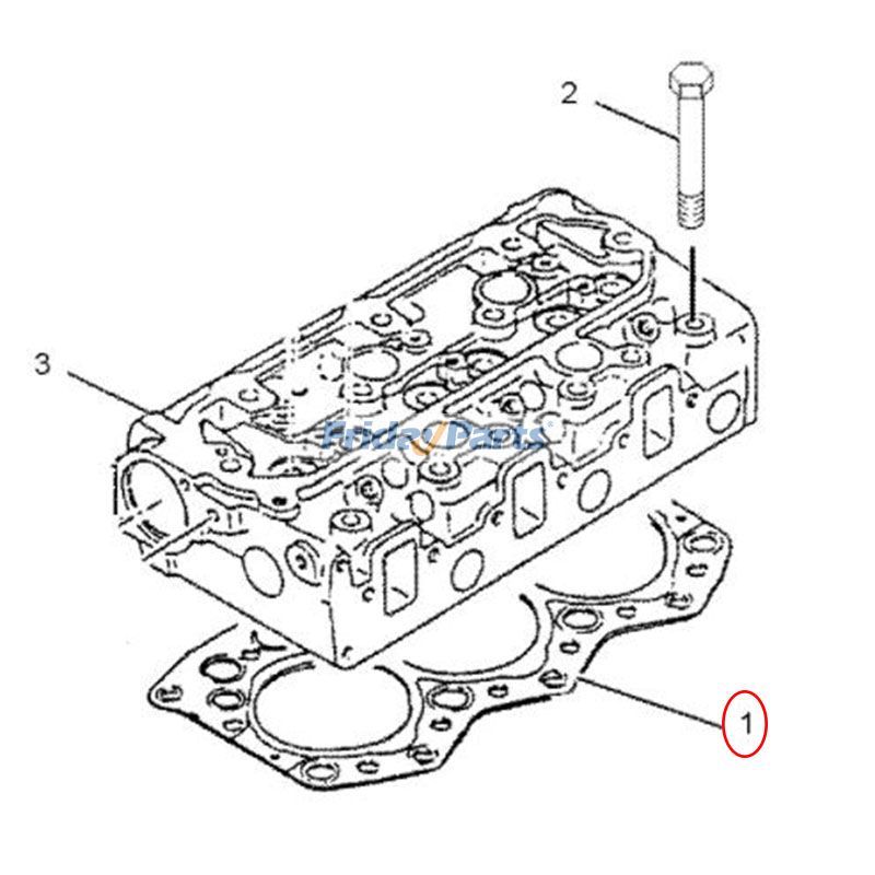 Junta de culata 2228331 para motor Caterpillar 3066 Excavadora CAT 318C 319C 320B 320C 320D 321C Para CAT