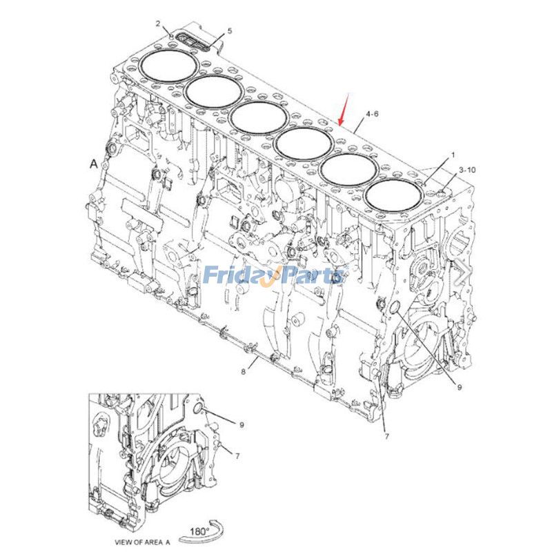 Junta de culata 2271204 para motor Caterpillar CAT C15 C18 Excavadora 365C 374D 385B 385C 390D Camión 770 772 Para CAT