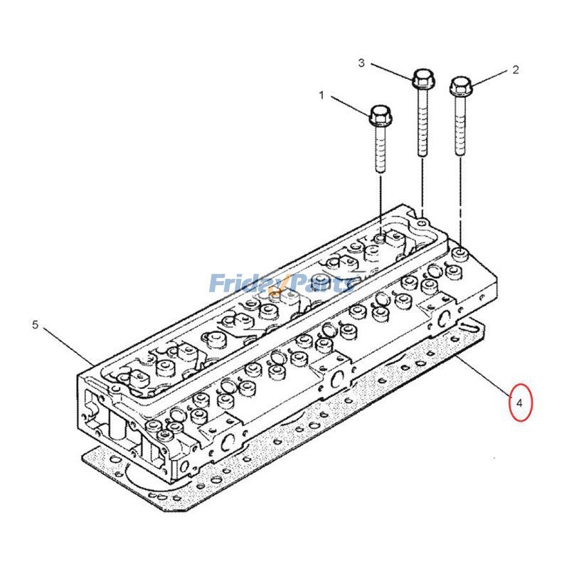 Junta de culata 2400205 para cargadora de ruedas Caterpillar Engine 3056 CAT 924G 924GZ 930G M316C M318C M322C Para CAT