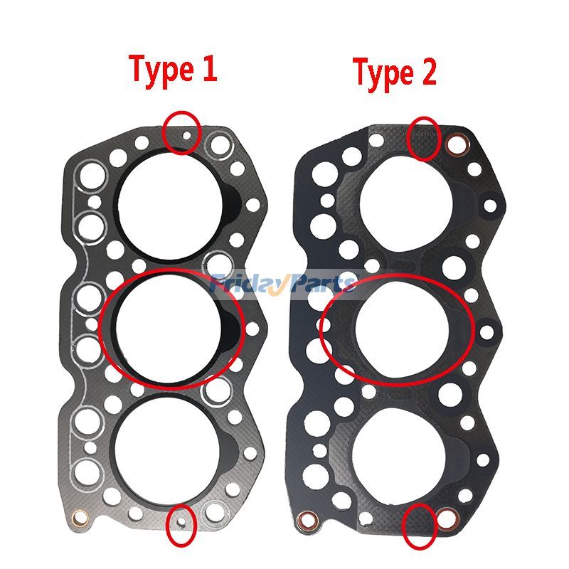 Junta de culata para motor Mitsubishi S3E S3E2 S3E9 S3E9T de FridayParts