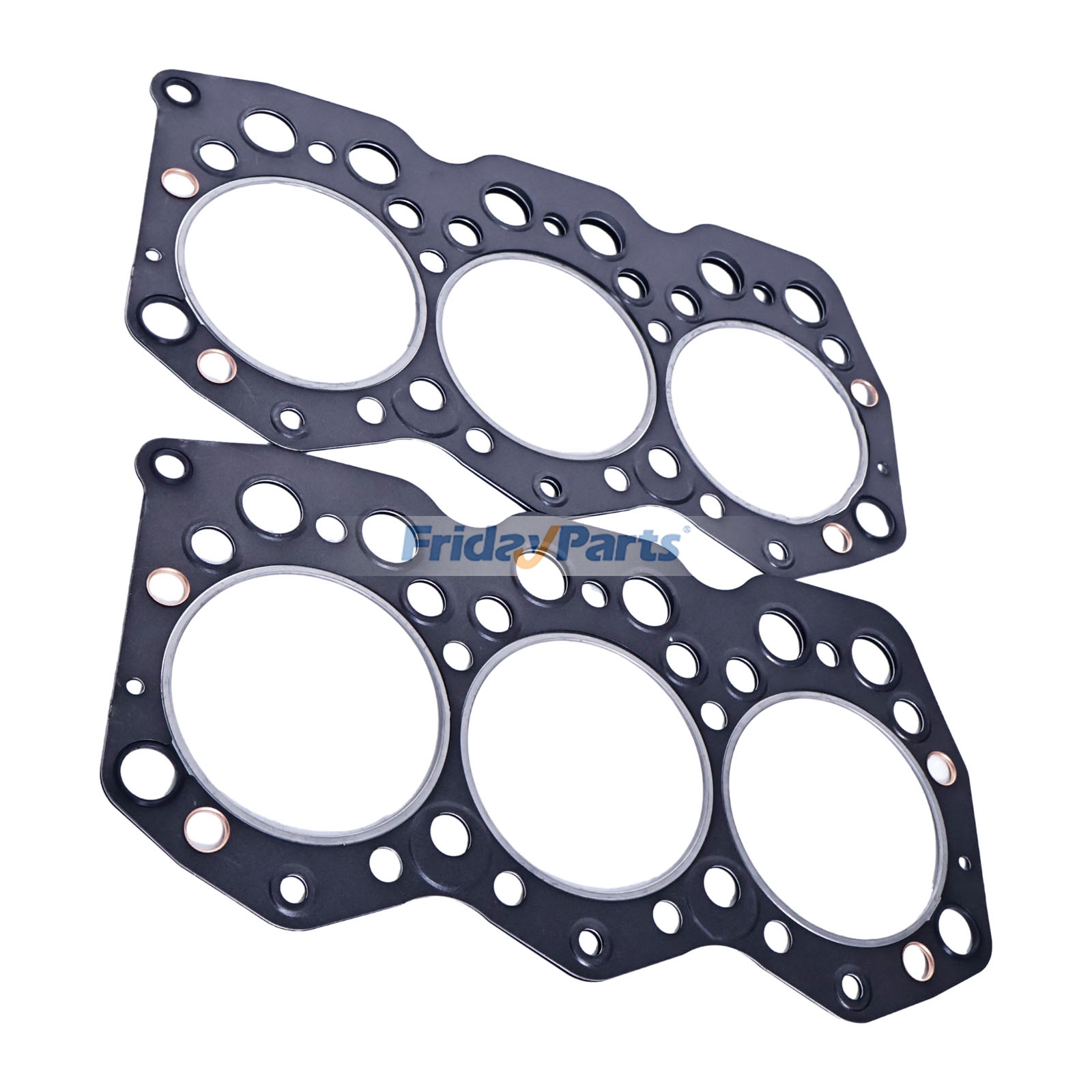 Junta de culata de 2 piezas para motor Mitsubishi S6K S6KT Caterpillar CAT 3066 3066T