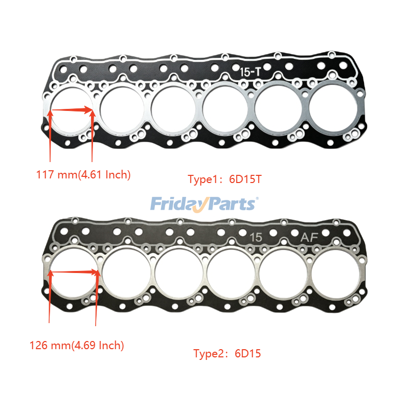 FridayParts Zylinderkopfdichtung