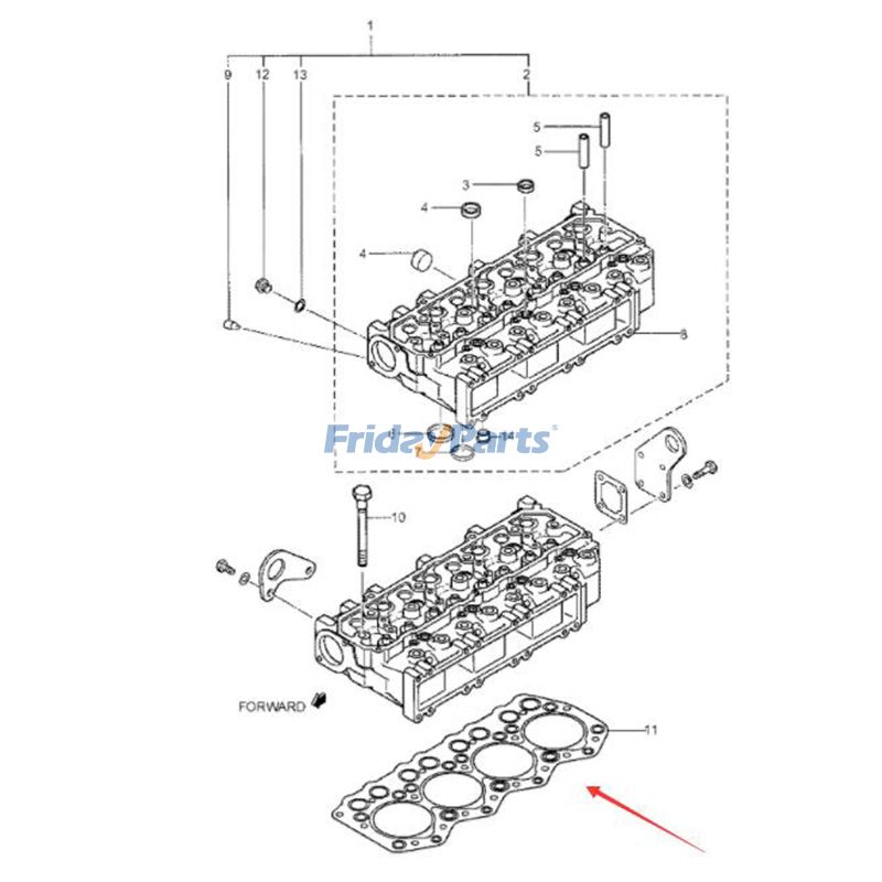 Cylinder Head Gasket in Stock in China,USA