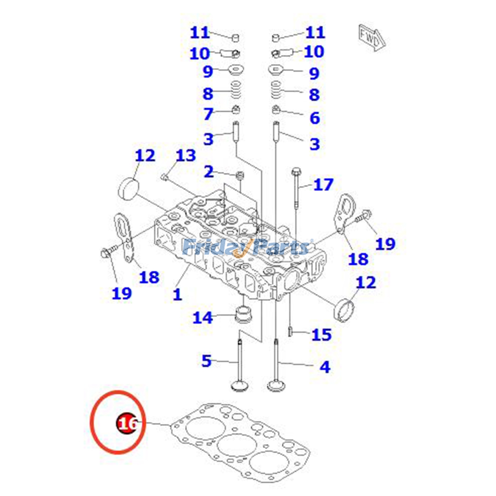 Cylinder Head Gasket for Engine