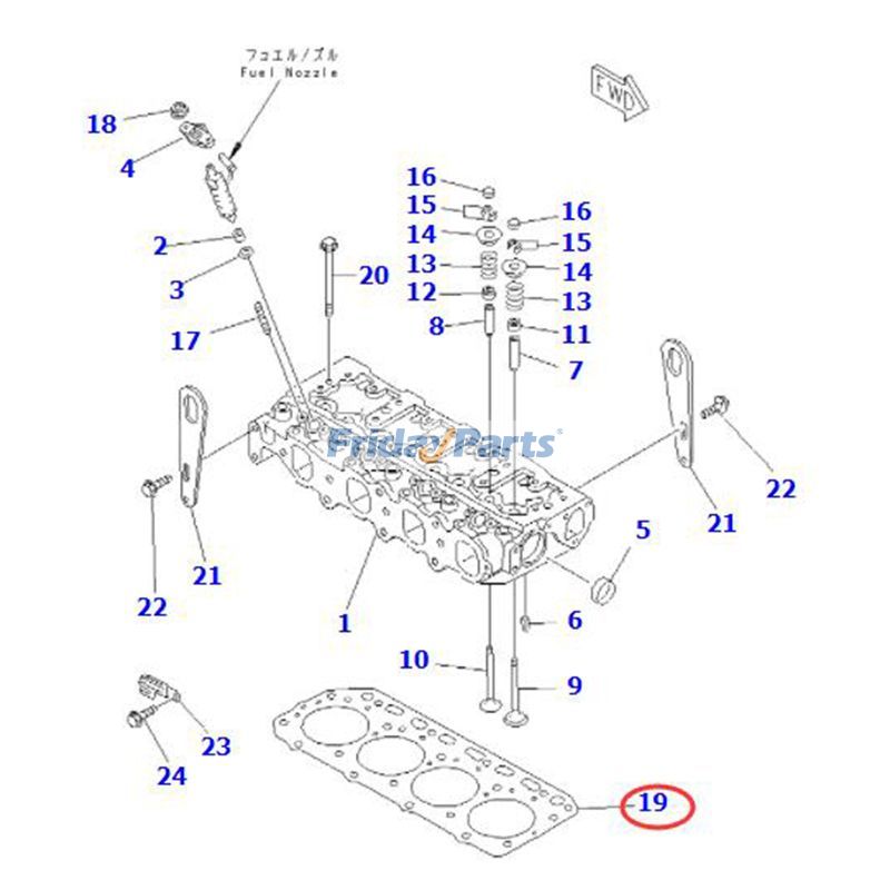 Engine,Excavator,Loader Cylinder Head Gasket-3