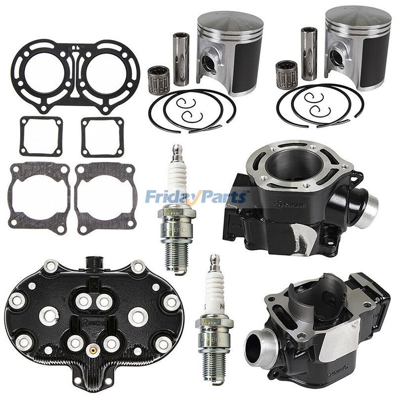 Cylinder Head Piston Gasket Top End Kit for 1987-2006 Yamaha Banshee 350