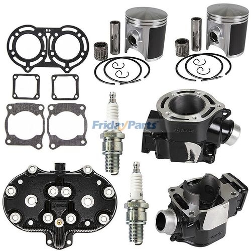 Cylinder Head Piston Gasket Top End Kit For Yamaha Banshee 350 1987-2006 - Foto 5