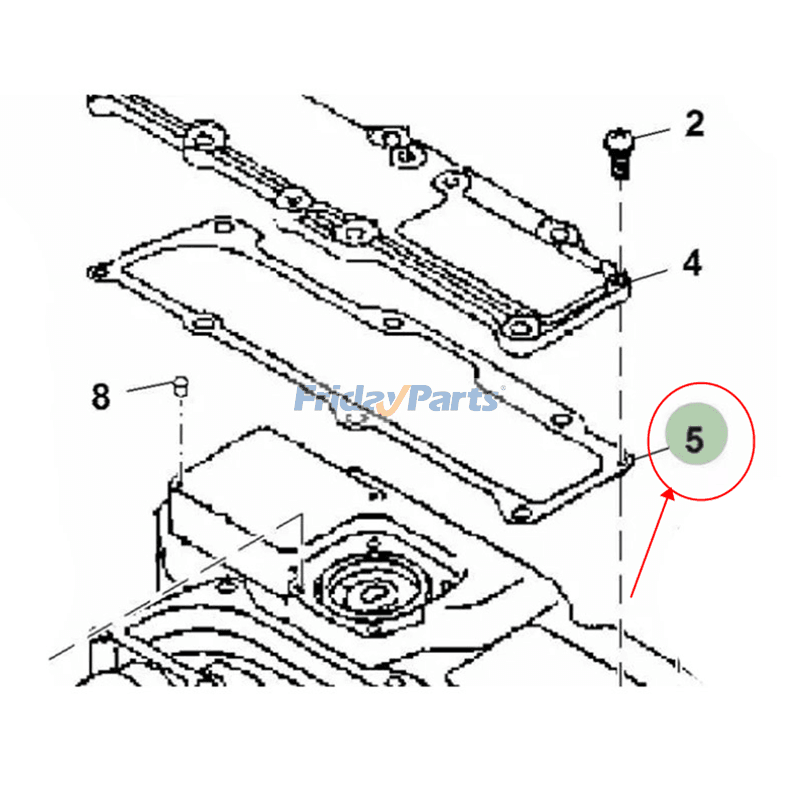 Placa de culata MIU800302 para motor Yanmar 3TNE68C 3TNV76 Tractor John Deere 1023E 48C 54D 54HC 60D Excavadora 17D ​​ZAXIS17U-2 Cortadora 2750 FD620D Para JOHN DEERE