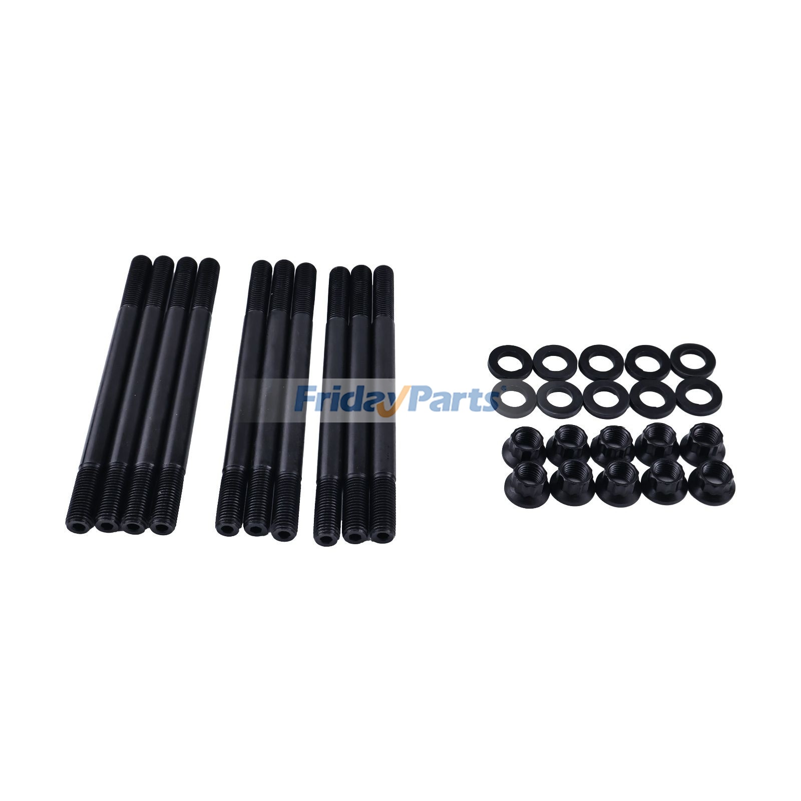 Zylinderkopf-Stehbolzensatz, Schraube und Mutter