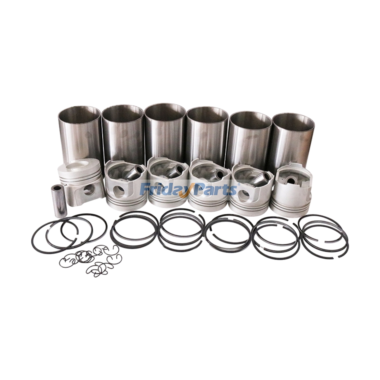 Zestaw tulei cylindrowych 3594319 do silnika Volvo Penta TAD1640GE TAD1641GE TAD1642GE TAD1650GE TAD1651GE