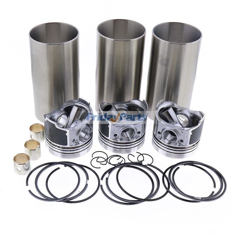 Cylinder Liner Kit for Caterpillar CAT Engine C1.1 Excavator 301.5 301. ...