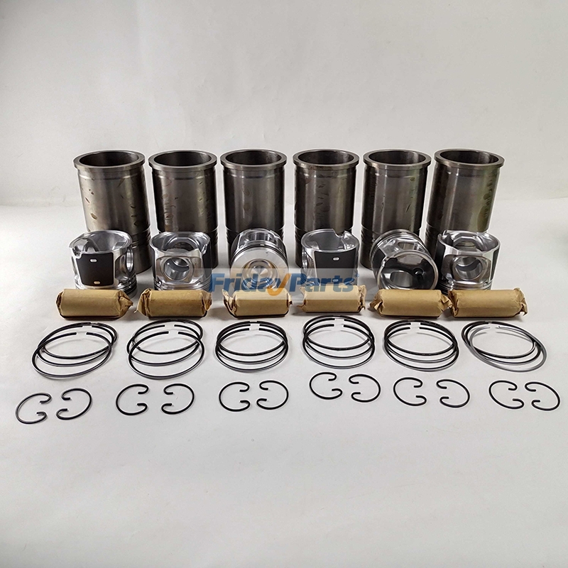 Cylinder Liner Kit VOE21882615 for Volvo Engine D8H Excavator EC300D EC350D EC250D Loader L120G L110G