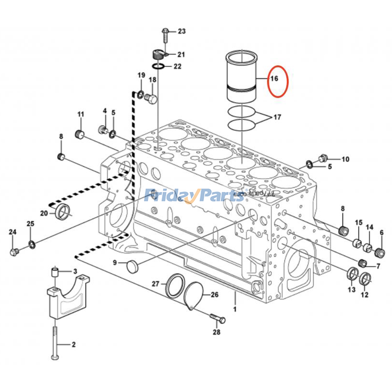 Cylinder Liner Set in Stock in China