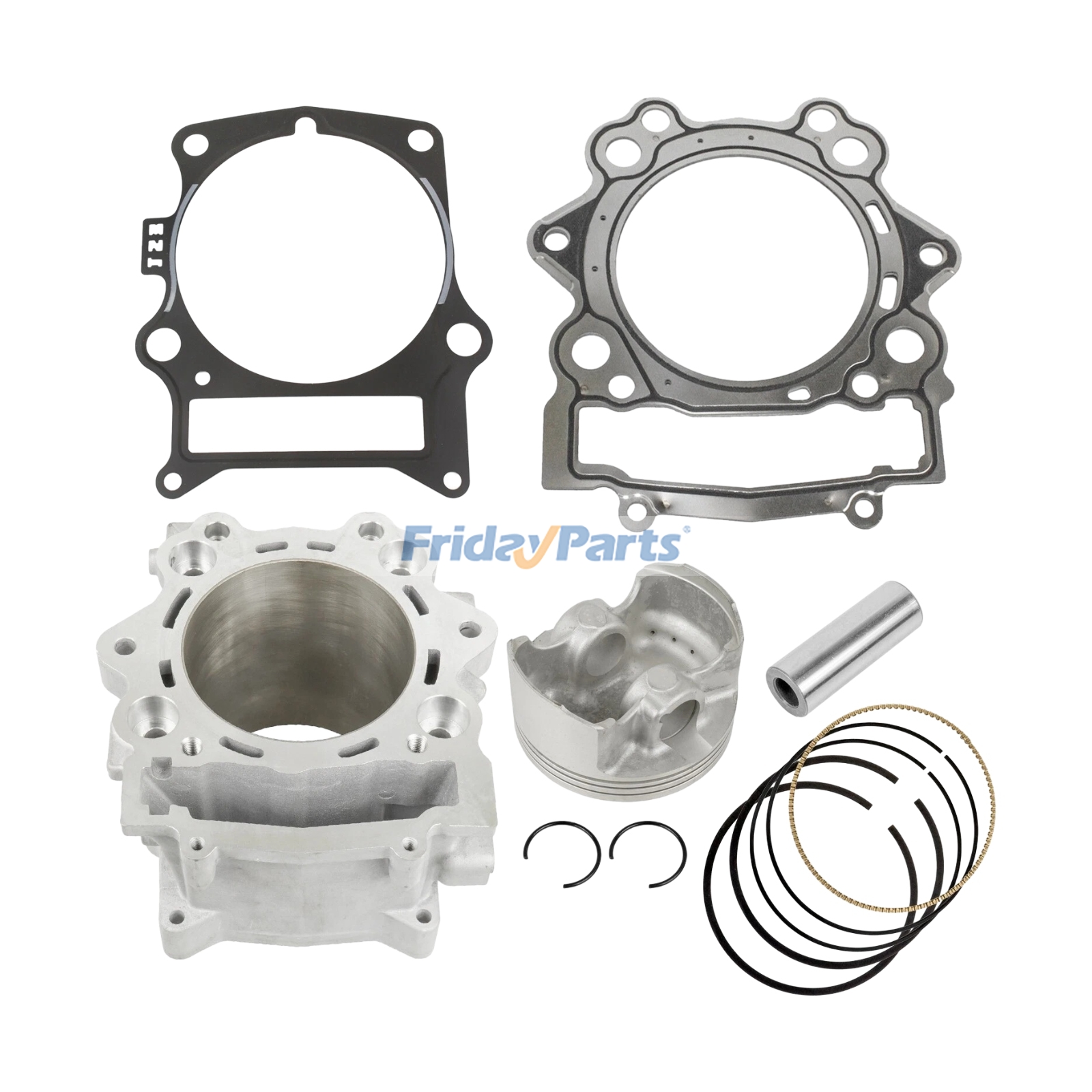 Segment de piston 3B4-11181-00-00 1S3-11631-10-00 1S3-11603-10-00 pour Yamaha Grizzly Rhino 700 YFM700 YXR700 2007-2013