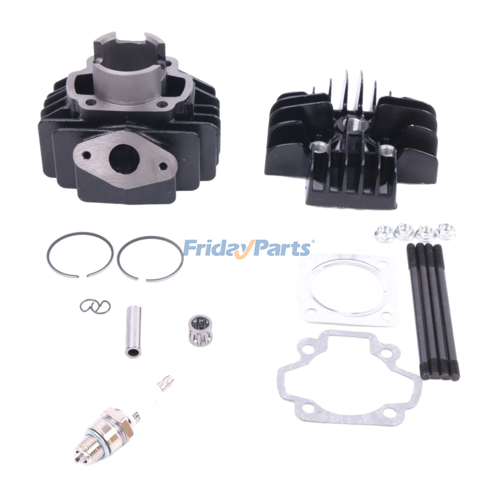 Kit de joint de culasse et de segment de piston pour moto Yamaha Trail PW50 PY50 QT50 MA50