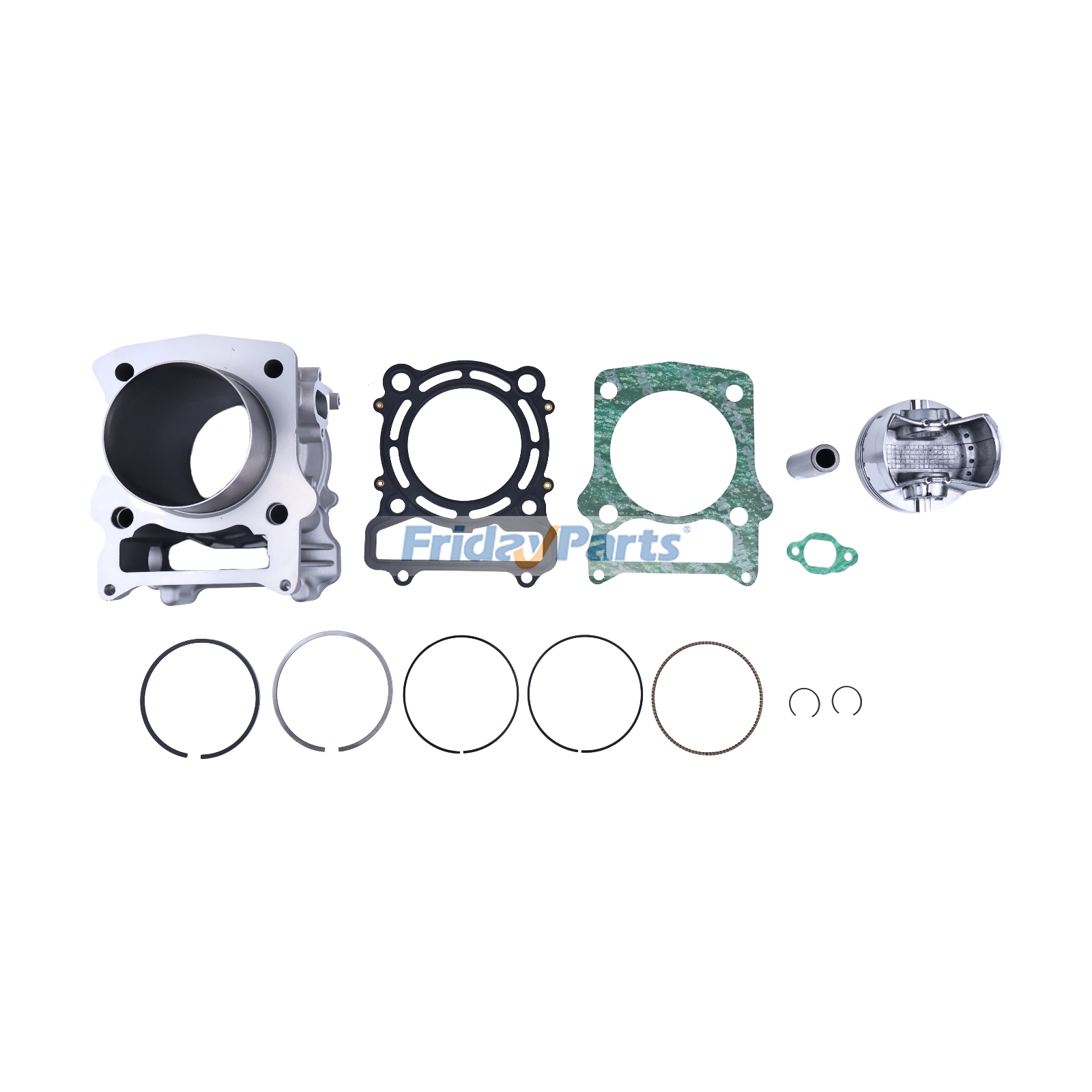 FridayParts Cylinder Piston Top End Gasket Kit