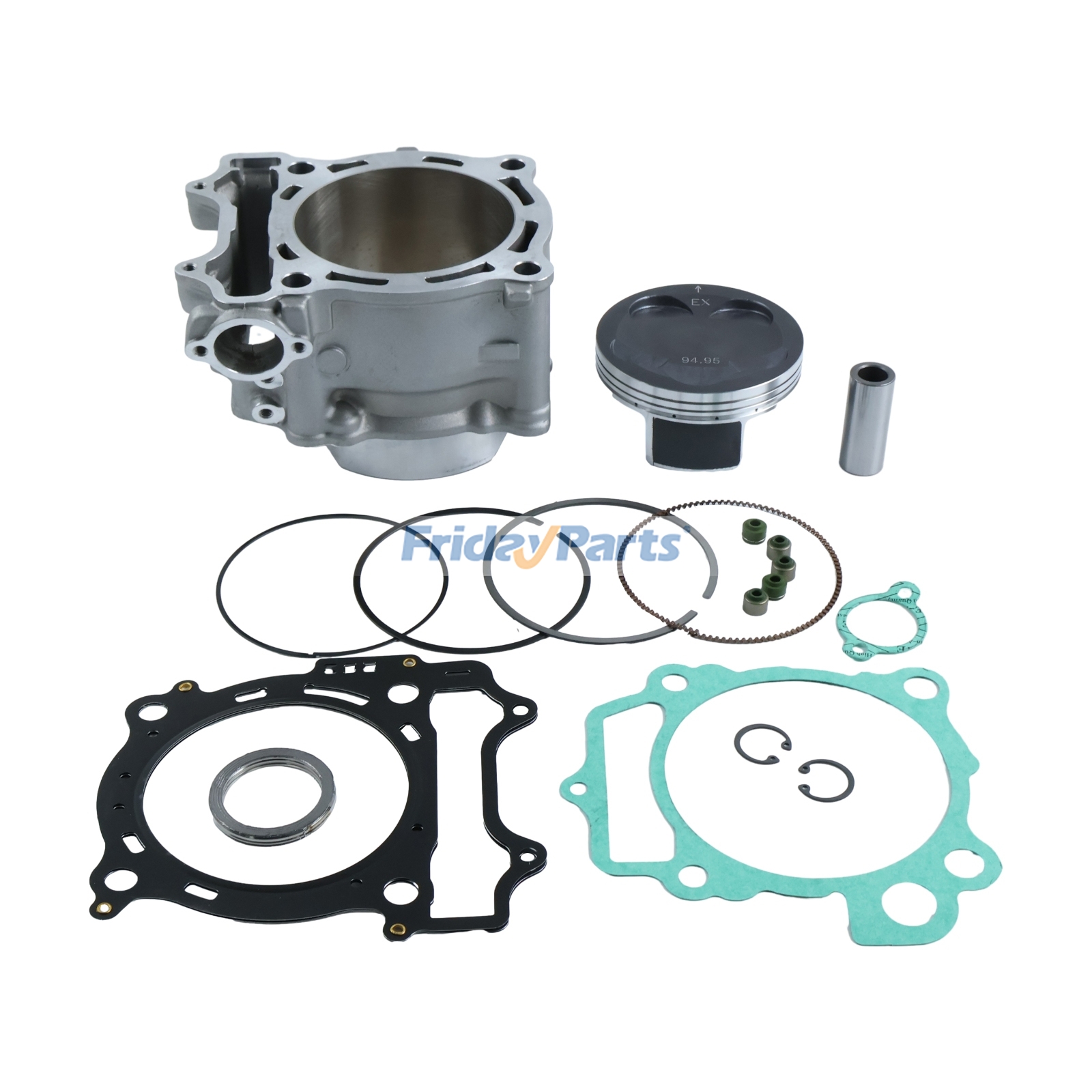 Cylinder Piston Top End Gasket Kit compatible with Motorcycle