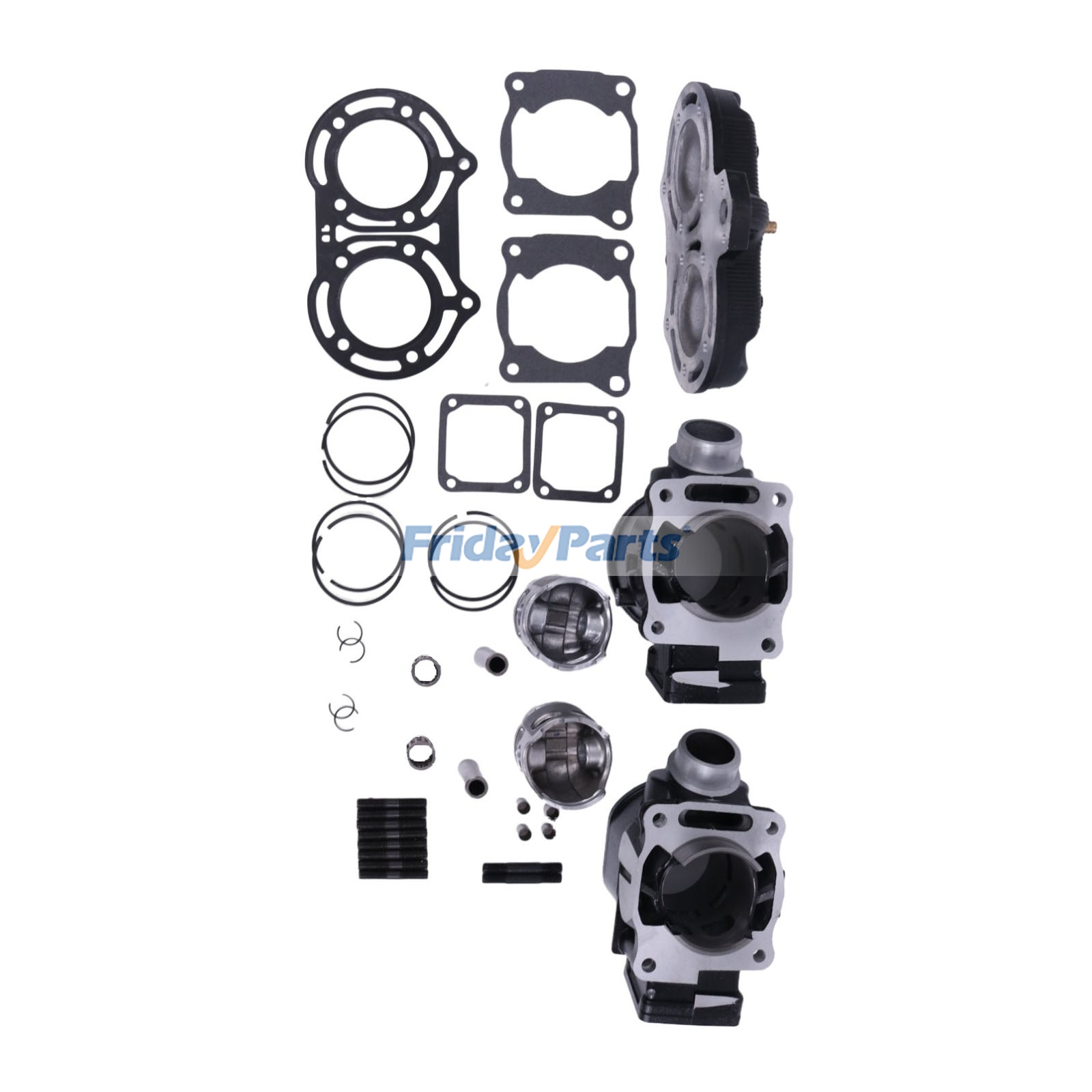 Cylinder Piston Top End Rebuild Kit ATV compatible with Sport UTV/ATV