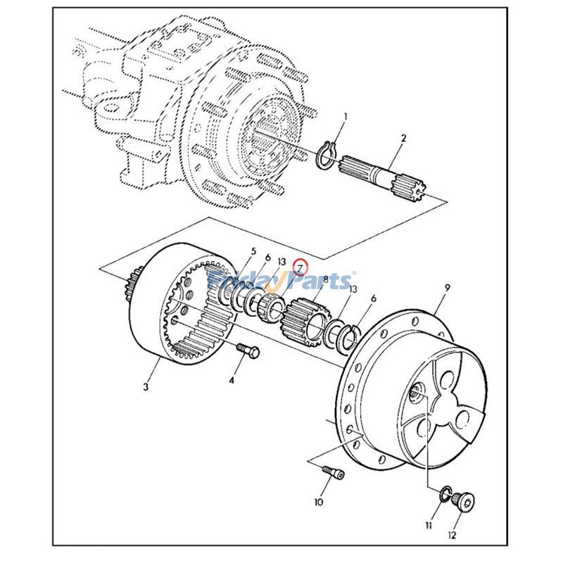 FridayParts Zylinderrollenlager