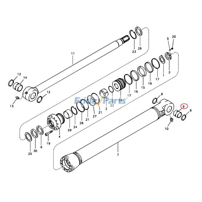 Cylinder Sleeve Bearing Bushing for Excavator,Loader