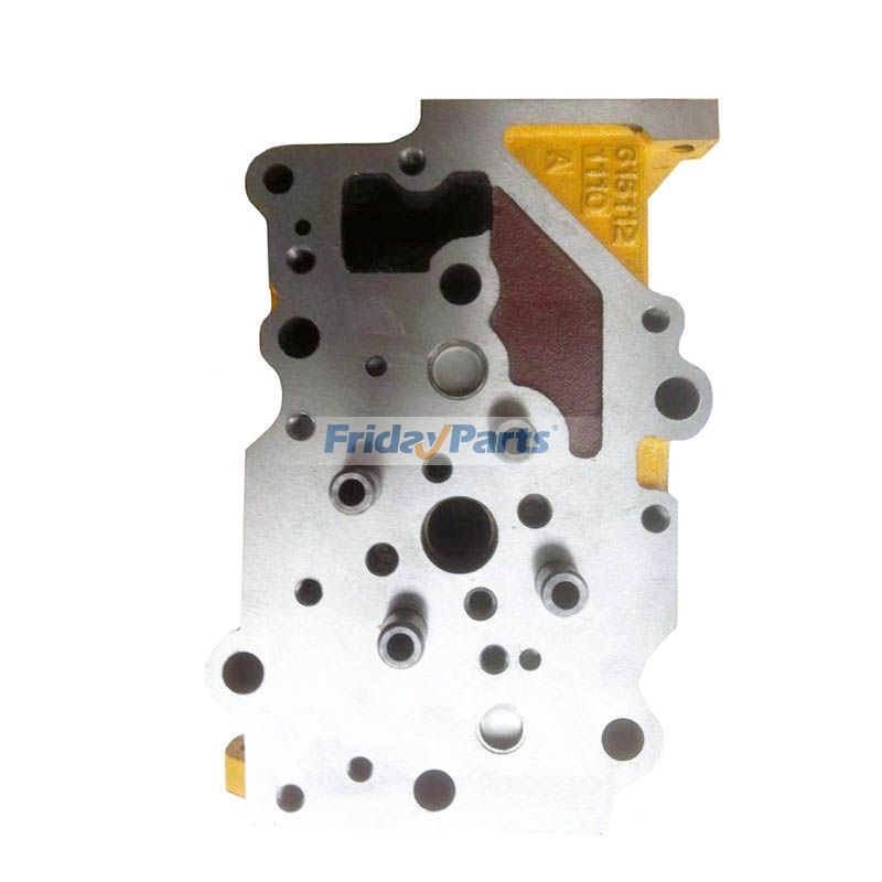 Culata completa con válvulas para motor 6D125E-2 S6D125E-2 para cargadora de ruedas Komatsu WA450-3 WA470-3 excavadora PC400-7 PC400LC-6 PC400LC-7 Para KOMATSU